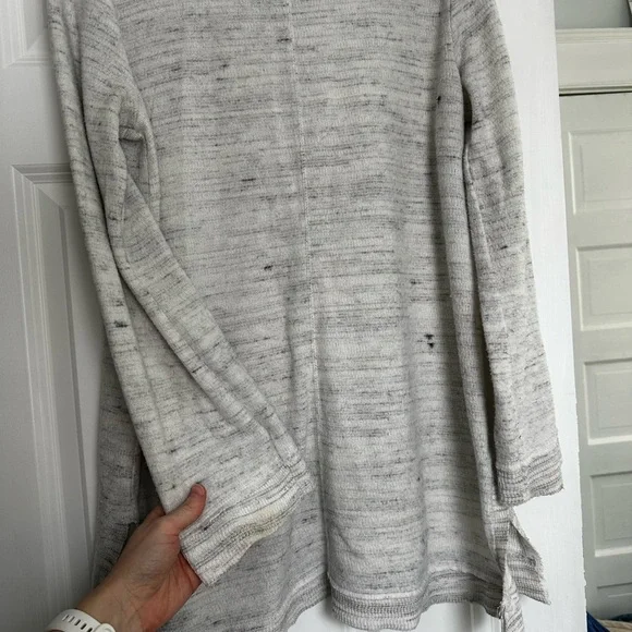 Anthropologie Maeve Light Gray Cowl Neck Sweater - Picture 4 of 7